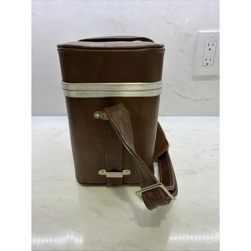 Vintage Coast Faux Leather Camera Bag/Travel Case 12